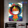 one piece wall art smile luffy 3d canvas 177 - Official One Piece Store