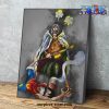 silvers rayleigh luffy one piece wall art with framed 340 - Official One Piece Store