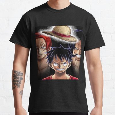 One Piece Monkey D. Luffy - Gol D. Roger - Shanks T-shirt Official One Piece Merch