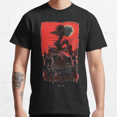 Nine Scabbards vs Kaido T-shirt Official One Piece Merch