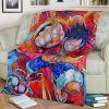 trippy luffy one piece blanket 290396 - Official One Piece Store