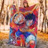 trippy luffy one piece blanket 906414 - Official One Piece Store