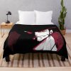 Red Mihawk Throw Blanket Official One Piece Merch