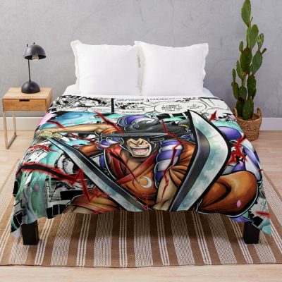 Oden Throw Blanket Official One Piece Merch