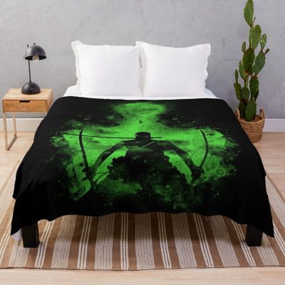 Roronoa Zoro Throw Blanket Official One Piece Merch