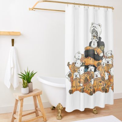 Law & Bepo Shower Curtain Official One Piece Merch
