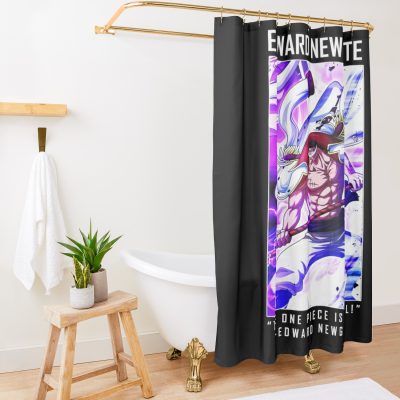 Edward Newgate | One Piece Shower Curtain Official One Piece Merch