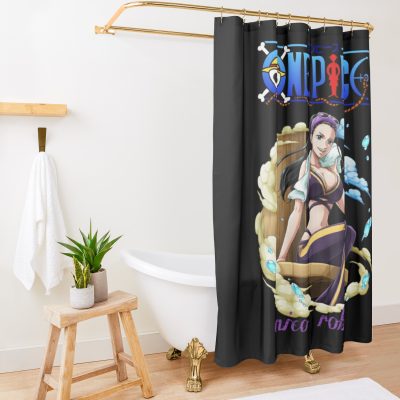 One Piece  Nico Robin Shower Curtain Official One Piece Merch