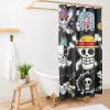 Flag Crew Shower Curtain Official One Piece Merch