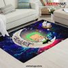 zoro one piece love you to the moon galaxy carpet rug home room decor back 732 - Official One Piece Store