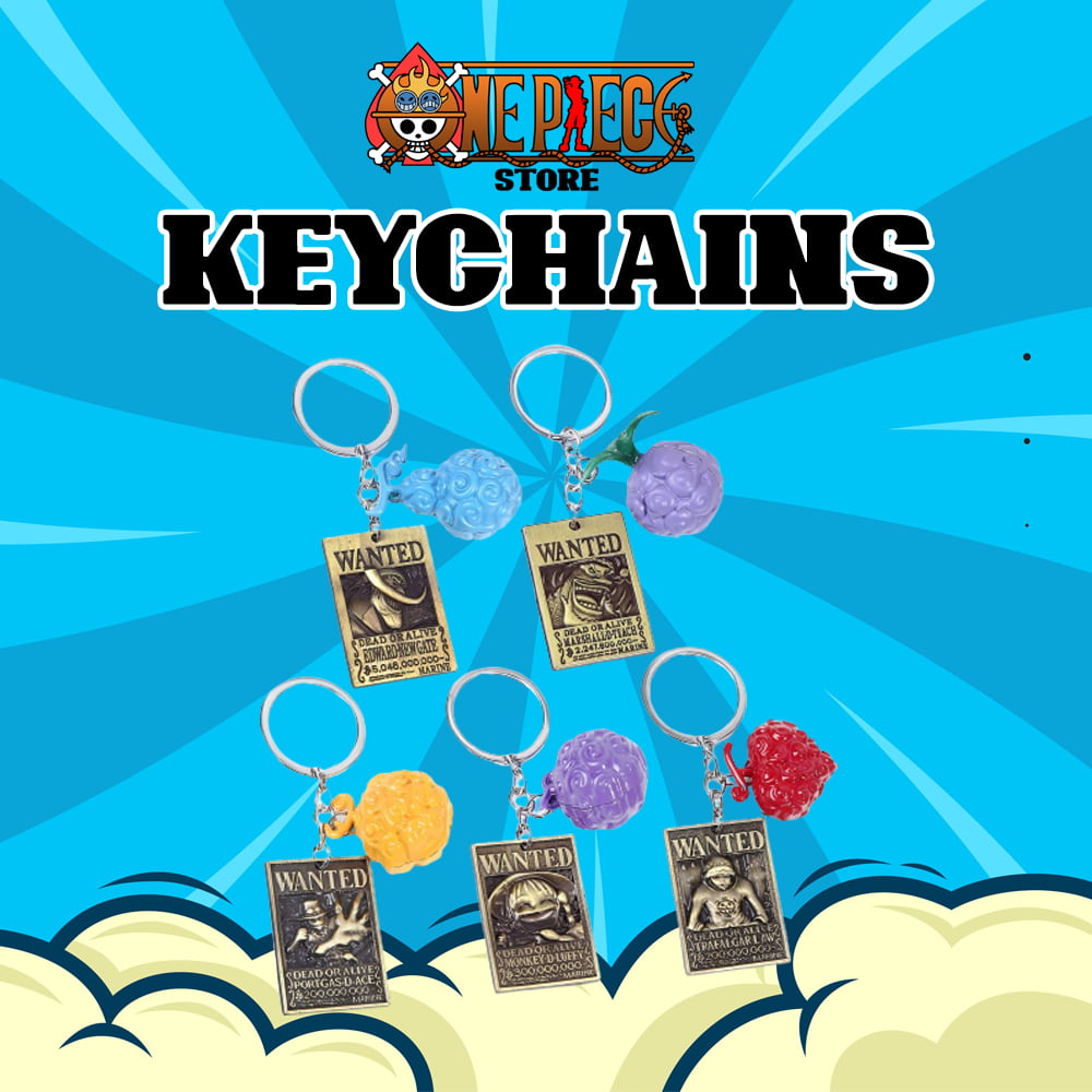 One Piece Keychains Collection