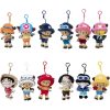 12CM One Piece Anime Figures Cosplay Plush keychain Toy Luffy Chopper Ace Law Sabo Cute Doll - Official One Piece Store