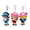 12CM One Piece Anime Figures Cosplay Plush keychain Toy Luffy Chopper Ace Law Sabo Cute Doll 2 - Official One Piece Store