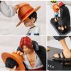 18cm One Piece Anime Figure Four Emperors Shanks Straw Hat Luffy Action Figure One Piece Sabo 4 - Official One Piece Store