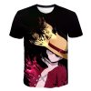 2021 Fashion New One Piece 3D T Shirt Luffy Straw Hat Japanese Anime Funny T Shirts 1 - Official One Piece Store