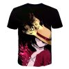 2021 Fashion New One Piece 3D T Shirt Luffy Straw Hat Japanese Anime Funny T Shirts 2 - Official One Piece Store