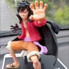 20cm One Piece Monkey D Luffy Figure Ghost Island Battle Suit Wano Country Koa Art King 1 - Official One Piece Store