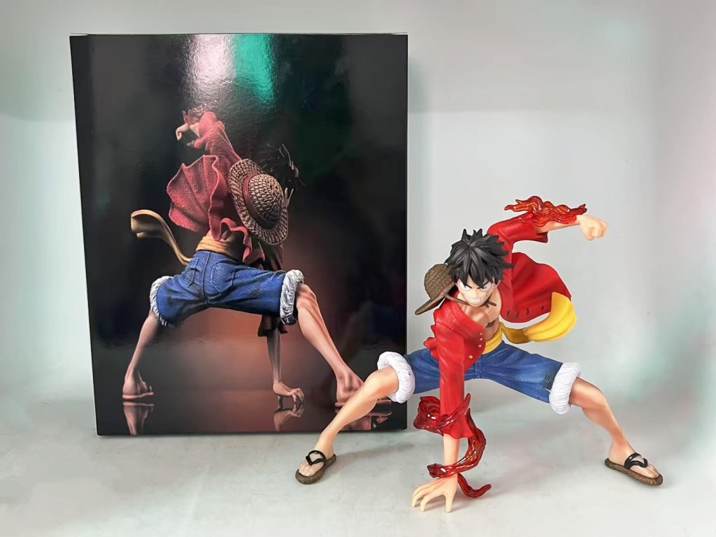 25cm One Piece Luffy Figures Monkey D Luffy Battle Style Action Figures PVC Anime Collection Model 4 - Official One Piece Store