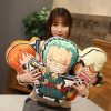 28 50cm One Piece Plush Toys Roronoa Zoro Luffy Chopper Nami Cute Cartoon Anime 3 Dimensional 2 - Official One Piece Store