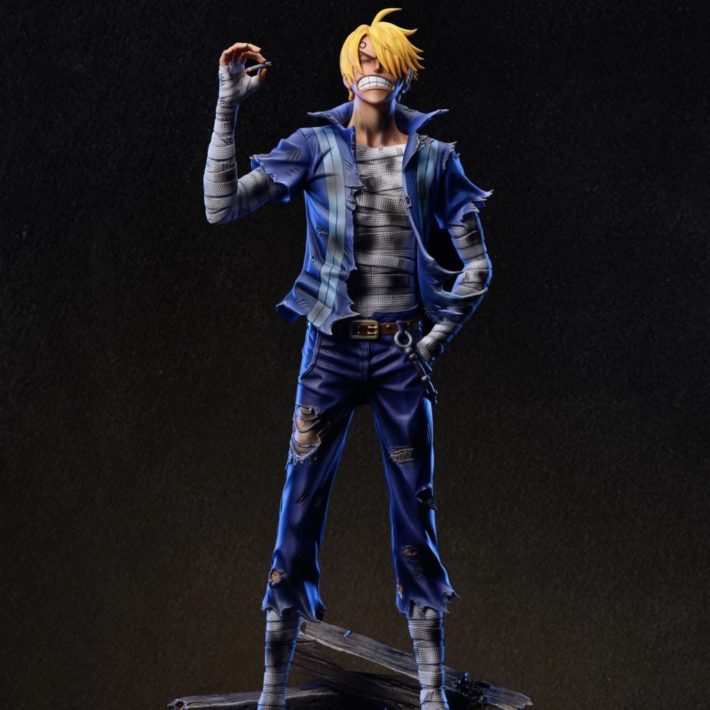 30cm One Piece Anime Action Figure Roronoa Zoro Vinsmoke Sanji Stand Posture Pvc Statue Figurine Model 3 - Official One Piece Store