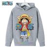 Anime One Piece Hoodie For Kids Clothes Boys Fashion Luffy Pullover Sport Sweatshirt Coat Girls Clothing 5 - Official One Piece Store