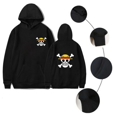Anime One Piece Hoodies Men And Women Autumn Casual Pullover Hooded Sweatshirts Fashion Tops 1 - Official One Piece Store