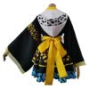 Anime One Piece Trafalgar Law Cosplay Costume Dress for Girls Hoodie Outfit Fantasia Halloween Party Disguise 3 - Official One Piece Store