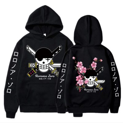 Hot Anime One Piece Hoodies Men Women Roronoa Zoro Graphic Hoodie Tops Clothes - Official One Piece Store