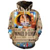 New Japan Cartoon One Piece Monkey D Luffy 3D Hoodies Men Fashion Casual Cosplay Costume Autumn - Official One Piece Store