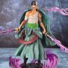 New One Piece Anime Figure Bath Blood Roronoa Zoro PVC 21cm Action Figure Collection Exquisite Model 4 - Official One Piece Store