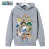 New One Piece Hoodie Kids Luffy Printing Cool Boys Casual Clothes Cartoon Anime Harajuku Girls Sportswear 1 - Official One Piece Store