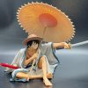 One Piece Figure Holding An Umbrella Luffy Sitting Posture Top Decisive Battle Anime Boxed Model Pvc 3 - Official One Piece Store