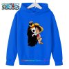 One Piece Luffy Hoodies Brand Baby Clothes Toddler Kids Long Sleeve Sweatshirts Hoodies Girl Boy Autumn 2 - Official One Piece Store