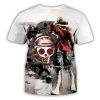 Pirate King Tee Shirt For Male One Piece T shirt Mens Cotton Tshirt Luffy Straw Hat 1 - Official One Piece Store