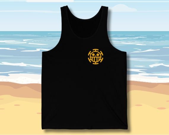 One Piece Symbol Tattoo Tank Tops