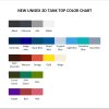 tank top color chart 1 - Official One Piece Store