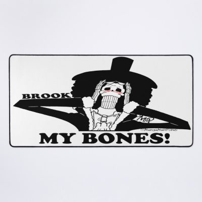 Brook: My Bones! Mouse Pad Official Cow Anime Merch