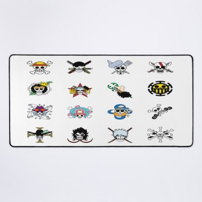 Onepiece Pirates Flags Mouse Pad Official Cow Anime Merch